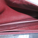 CHANEL Matelasse Shoulder Bag Lamb Skin Black Gold CC Auth ar5310A-10