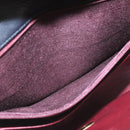 CHANEL Deca Matelasse Turn Lock Chain Shoulder Bag Lamb Skin Black CC ar5950AV-19