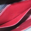 CHANEL Deca Matelasse Turn Lock Chain Shoulder Bag Lamb Skin Black CC ar5950AV-20