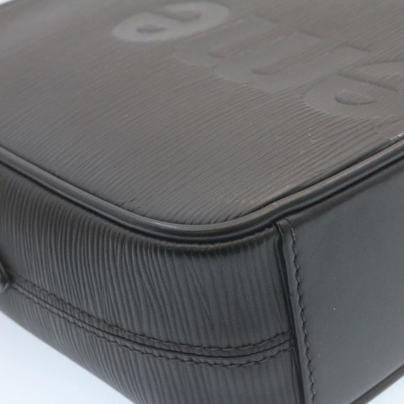 LOUIS VUITTON Supreme Epi Danube Shoulder Bag Black M53431 LV Auth ar5973SM