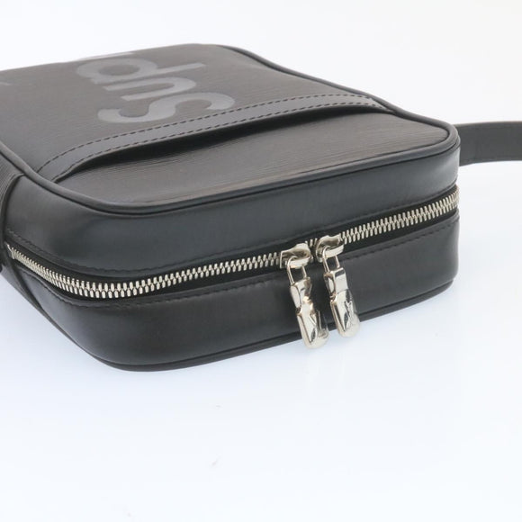 LOUIS VUITTON Supreme Epi Danube Shoulder Bag Black M53431 LV Auth ar5973SM