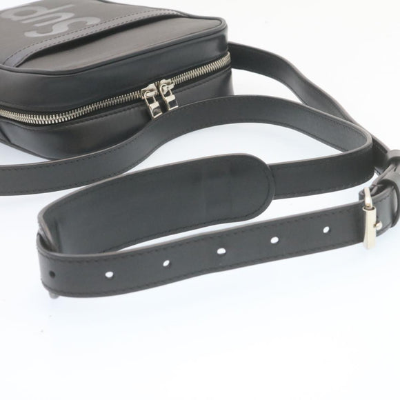 LOUIS VUITTON Supreme Epi Danube Shoulder Bag Black M53431 LV Auth ar5973SM