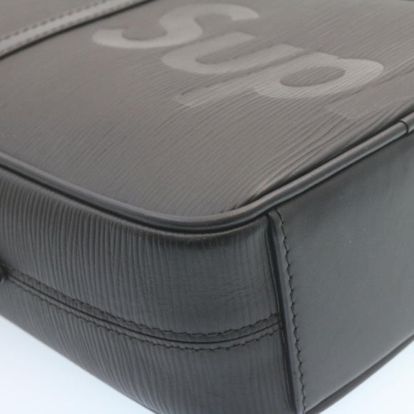 LOUIS VUITTON Supreme Epi Danube Shoulder Bag Black M53431 LV Auth ar5973SM