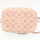 LOUIS VUITTON Monogram Mahina Bella Hand Bag Pink M57068 LV Auth ar6430S-5