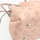 LOUIS VUITTON Monogram Mahina Bella Hand Bag Pink M57068 LV Auth ar6430S-15