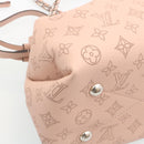 LOUIS VUITTON Monogram Mahina Bella Hand Bag Pink M57068 LV Auth ar6430S-17