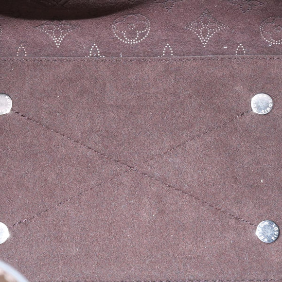 LOUIS VUITTON Monogram Mahina Bella Hand Bag Pink M57068 LV Auth ar6430S