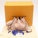 LOUIS VUITTON Monogram Mahina Bella Hand Bag Pink M57068 LV Auth ar6430S-12