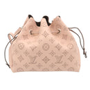 LOUIS VUITTON Monogram Mahina Bella Hand Bag Pink M57068 LV Auth ar6430S-13