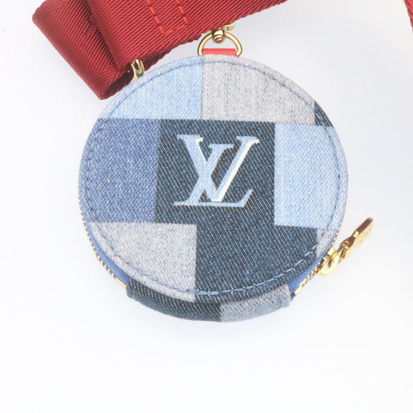 LOUIS VUITTON Denim Multi Pochette Accessoires Shoulder Bag M44990 Auth ar6462SM