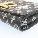 LOUIS VUITTON Monogram Cat Portefeuille Twist Chain Wallet M63888 Auth ar6463SM-14