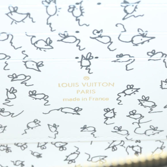 LOUIS VUITTON Monogram Cat Portefeuille Twist Chain Wallet M63888 Auth ar6463SM