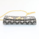 LOUIS VUITTON Monogram Cat Portefeuille Twist Chain Wallet M63888 Auth ar6463SM-5