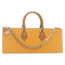LOUIS VUITTON Epi San Fran Sac Tricot Hand Bag 2way Yellow M52805 Auth ar6465SV-1