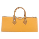 LOUIS VUITTON Epi San Fran Sac Tricot Hand Bag 2way Yellow M52805 Auth ar6465SV-2