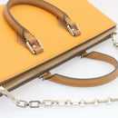 LOUIS VUITTON Epi San Fran Sac Tricot Hand Bag 2way Yellow M52805 Auth ar6465SV-6
