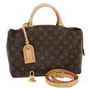 LOUIS VUITTON Monogram Petit Palais PM Hand Bag M45900 LV Auth ar6785S-1
