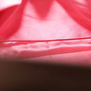 PRADA Hand Bag Canvas Leather Beige Auth ar7365-18