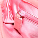 PRADA Hand Bag Canvas Leather Beige Auth ar7365-21