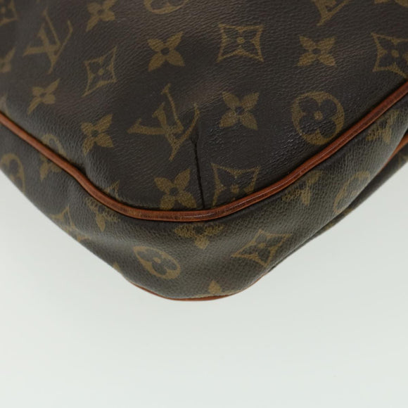 LOUIS VUITTON Monogram Odeon MM Shoulder Bag M56389 LV Auth ar8107B