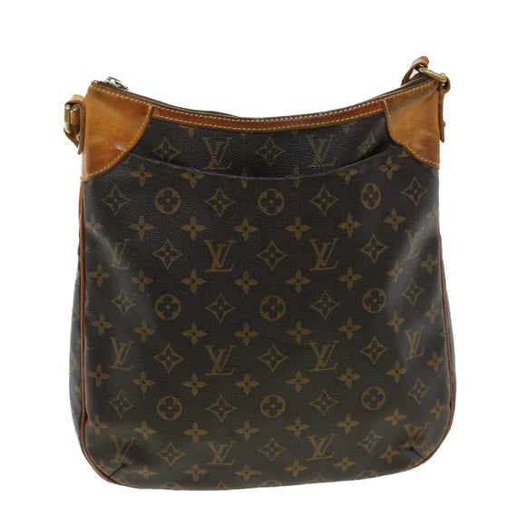 LOUIS VUITTON Monogram Odeon MM Shoulder Bag M56389 LV Auth ar8107B