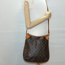 LOUIS VUITTON Monogram Odeon MM Shoulder Bag M56389 LV Auth ar8107B-23