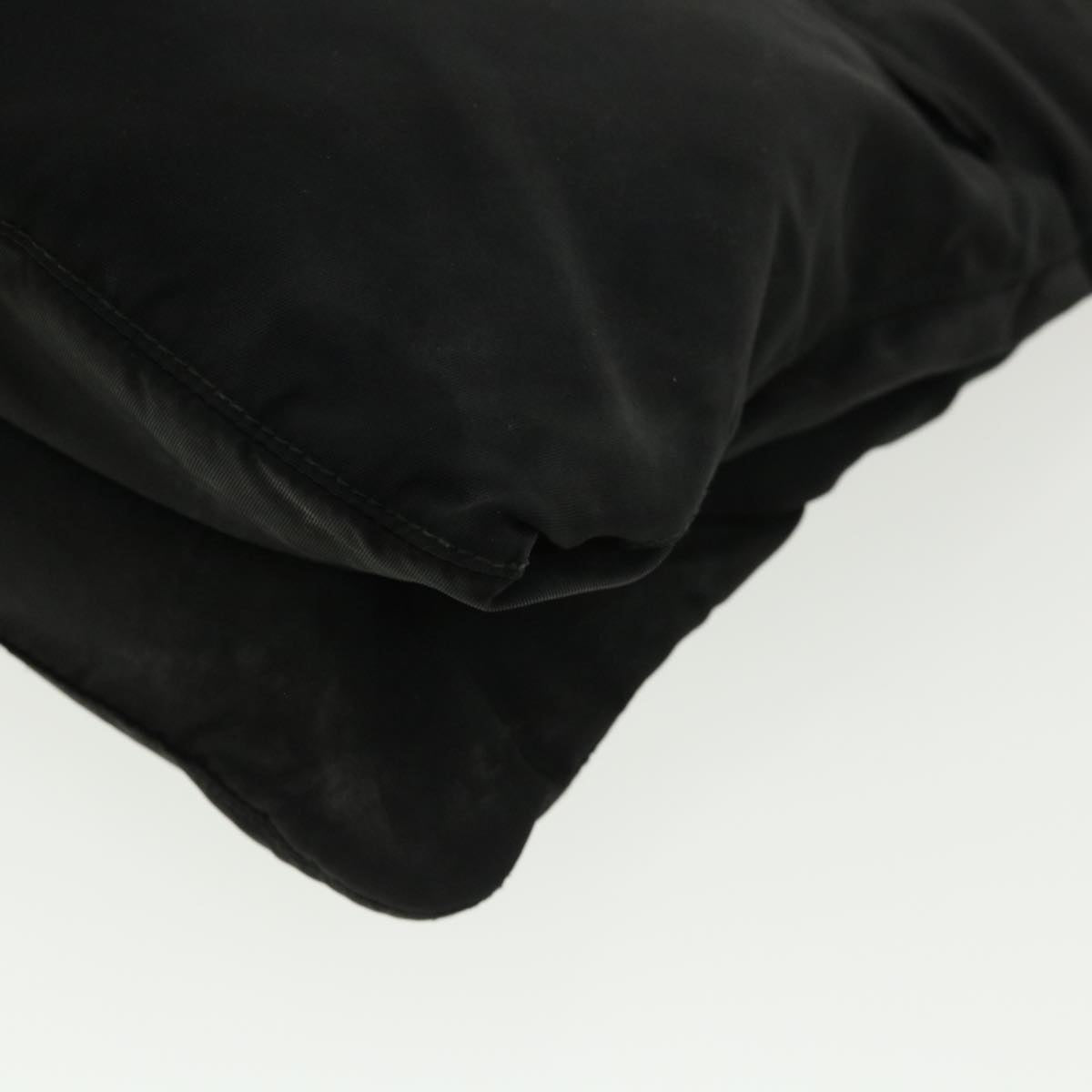 PRADA Shoulder Bag Nylon Black Auth ar8207