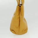 LOEWE Hand Bag Leather Yellow Auth ar8303-5