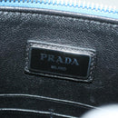PRADA Shoulder Bag Safiano Leather Light Blue Auth ar8307V-19