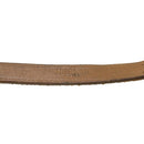 HERMES Strap Leather Beige Auth ar8382-7