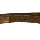 HERMES Strap Leather Beige Auth ar8382-9