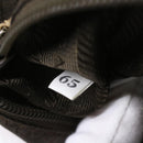 PRADA Tote Bag Lamb Skin Beige Auth ar8449-11