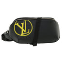 LOUIS VUITTON Epi LV Circle Bum Bag Waist Bag Black Yellow M55131 Auth ar8522A-1