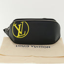 LOUIS VUITTON Epi LV Circle Bum Bag Waist Bag Black Yellow M55131 Auth ar8522A-12