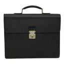 LOUIS VUITTON Taiga Serviette Moscova Briefcase Ardoise Black M54412 Auth ar8569-13