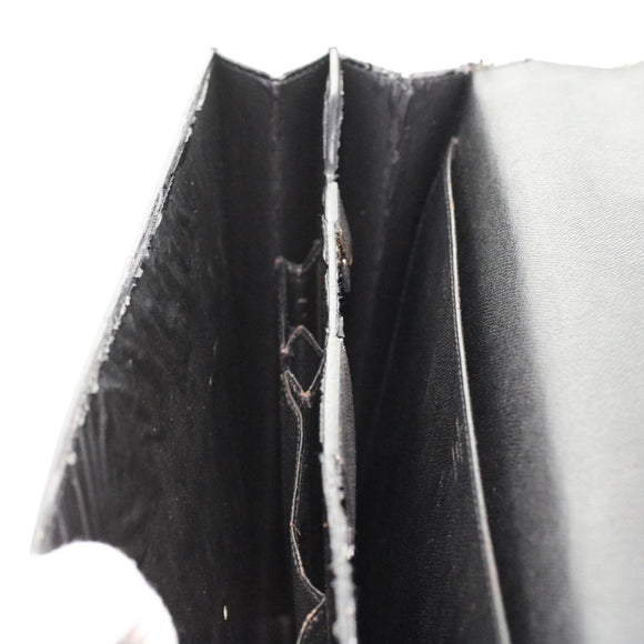 LOUIS VUITTON Taiga Serviette Moscova Briefcase Ardoise Black M54412 Auth ar8569