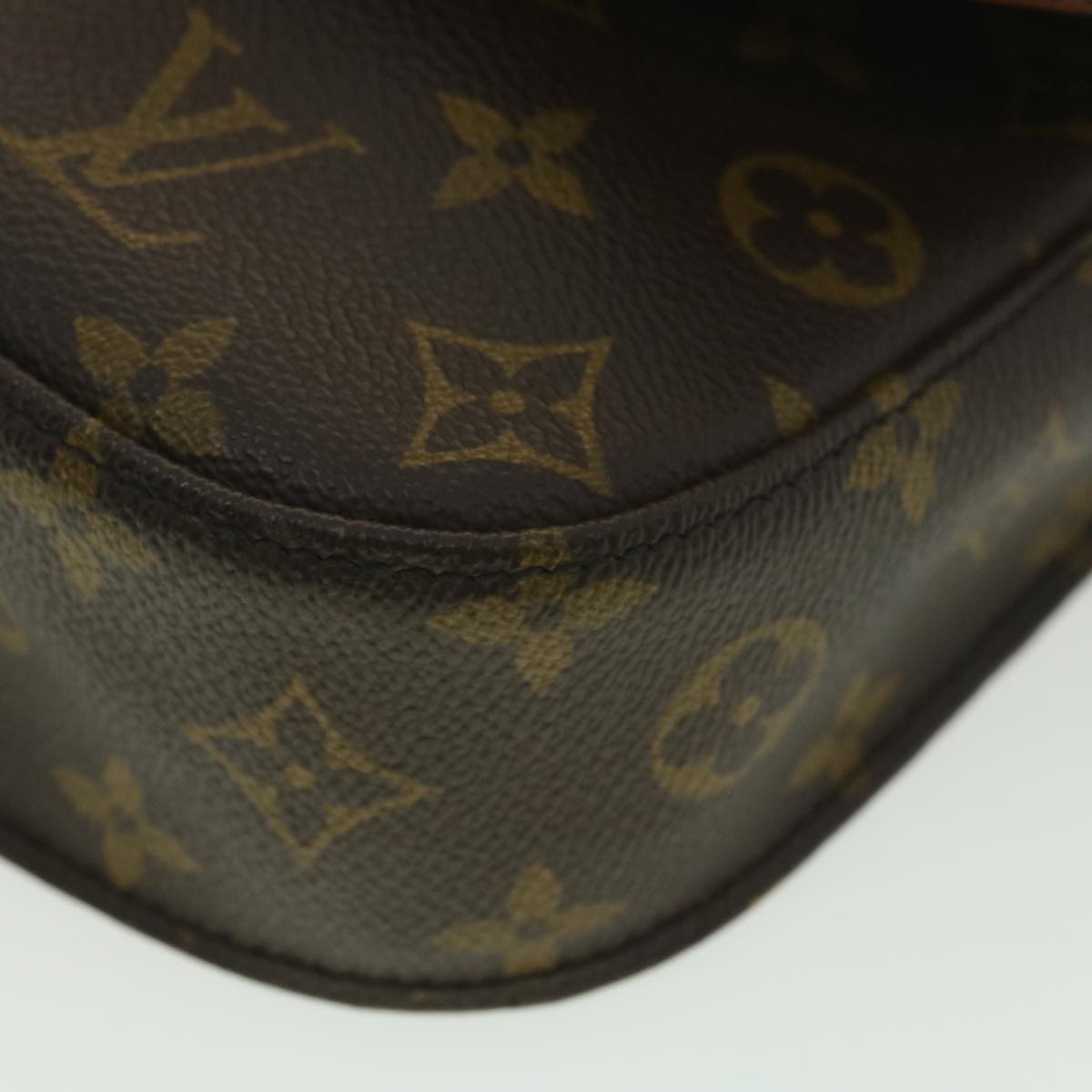 LOUIS VUITTON Monogram Saint Cloud MM Shoulder Bag M51243 LV Auth ar9105