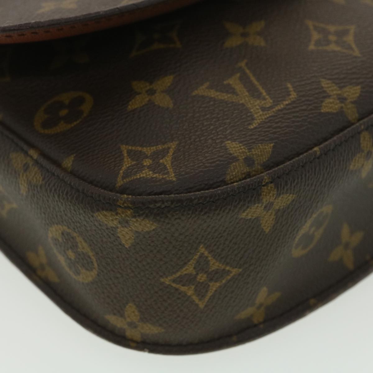 LOUIS VUITTON Monogram Saint Cloud MM Shoulder Bag M51243 LV Auth ar9105