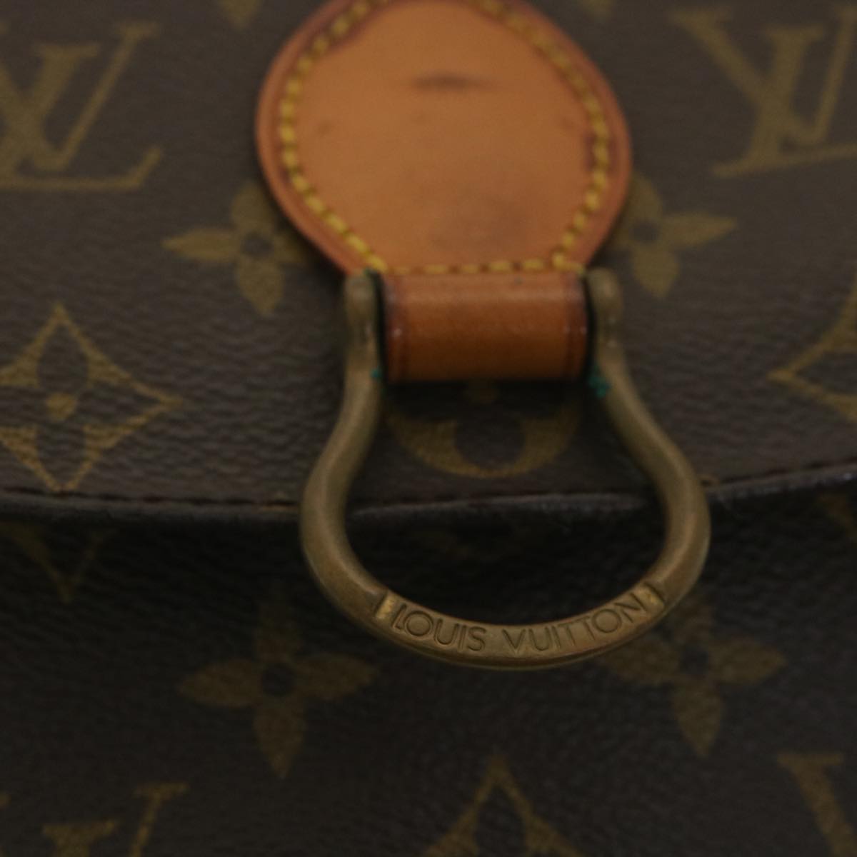 LOUIS VUITTON Monogram Saint Cloud MM Shoulder Bag M51243 LV Auth ar9105