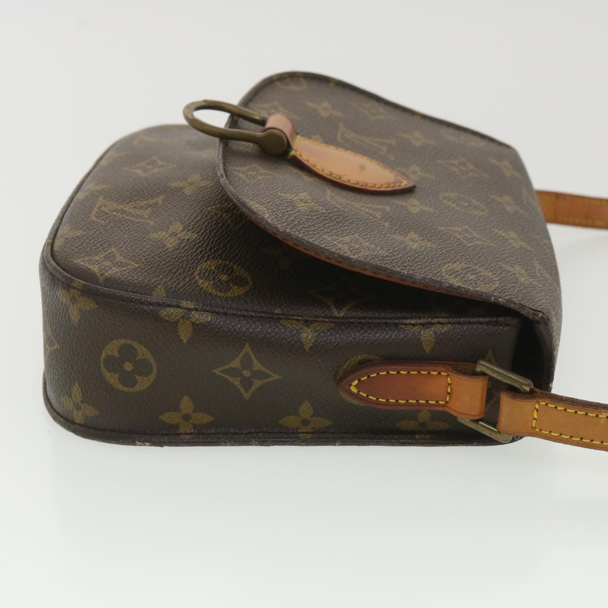 LOUIS VUITTON Monogram Saint Cloud MM Shoulder Bag M51243 LV Auth ar9105