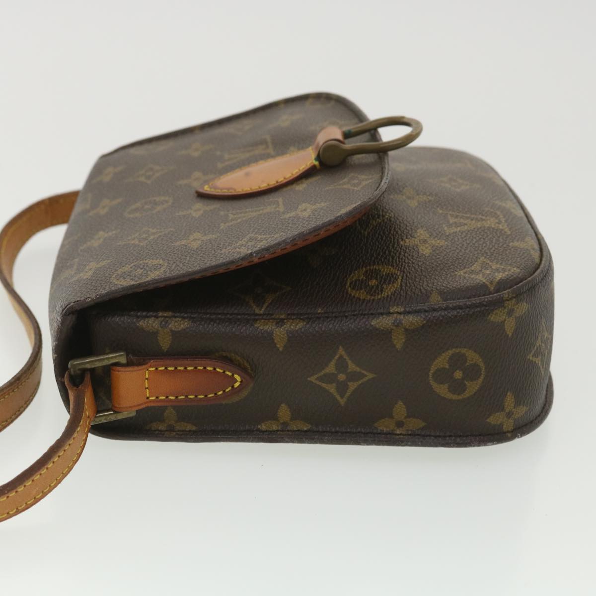 LOUIS VUITTON Monogram Saint Cloud MM Shoulder Bag M51243 LV Auth ar9105