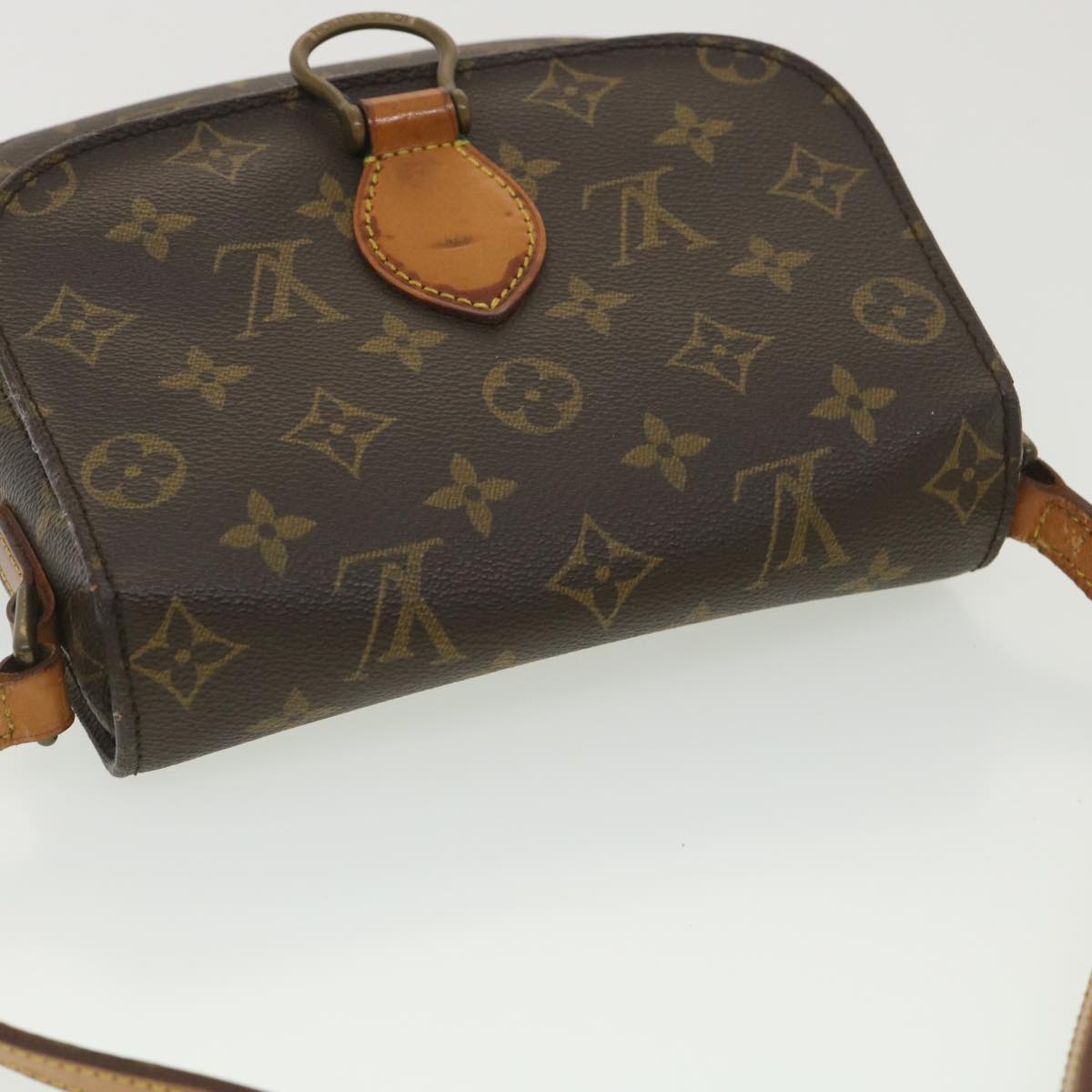 LOUIS VUITTON Monogram Saint Cloud MM Shoulder Bag M51243 LV Auth ar9105