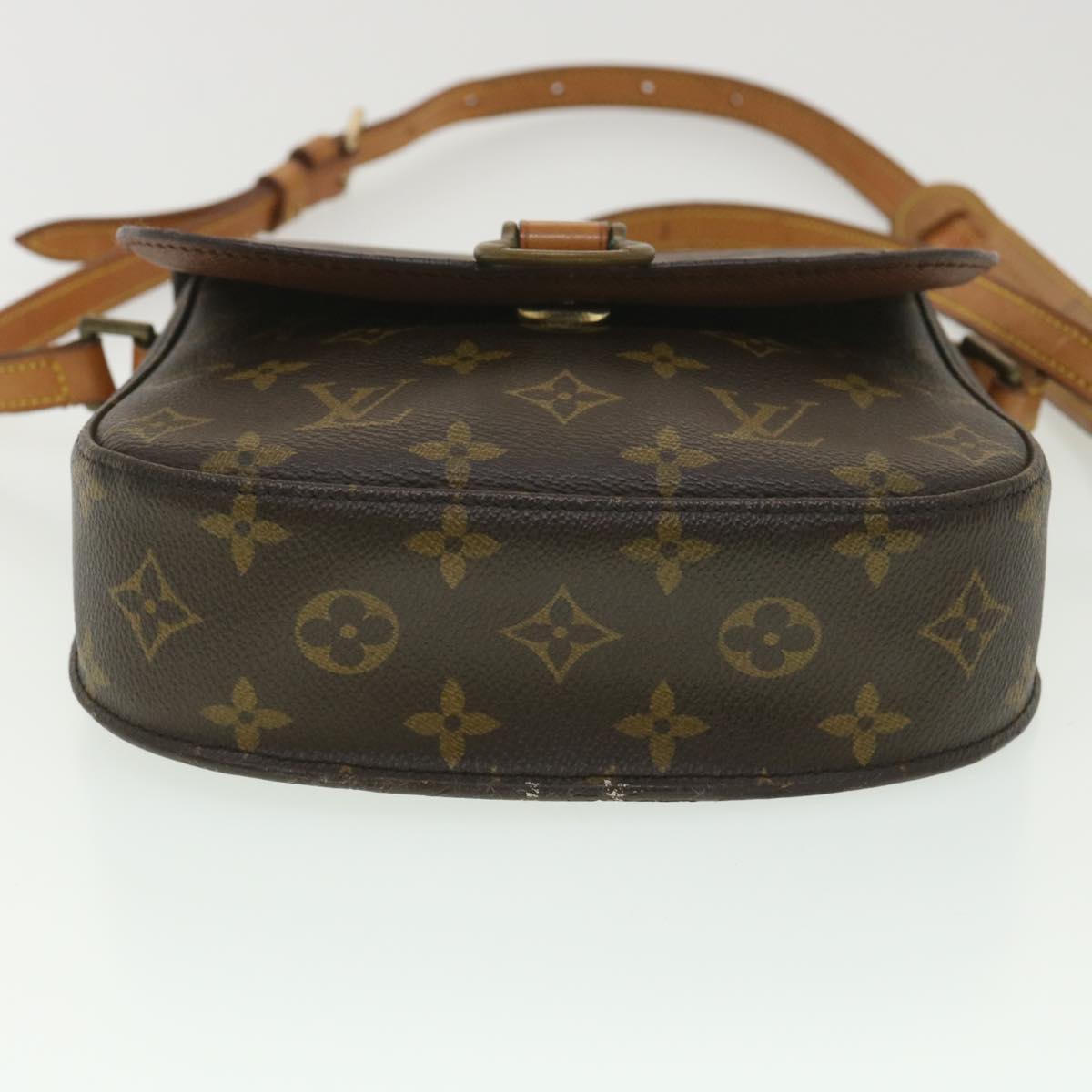 LOUIS VUITTON Monogram Saint Cloud MM Shoulder Bag M51243 LV Auth ar9105