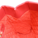 CHANEL Chain Hand Bag Pile 2way Pink CC Auth ar9158SAV-23