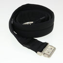 PRADA Boston Bag Canvas 2way Beige Auth ar9161-12