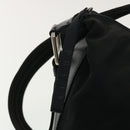 PRADA Shoulder Bag Nylon Black Auth ar9230-10