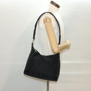 PRADA Shoulder Bag Nylon Black Auth ar9230-22