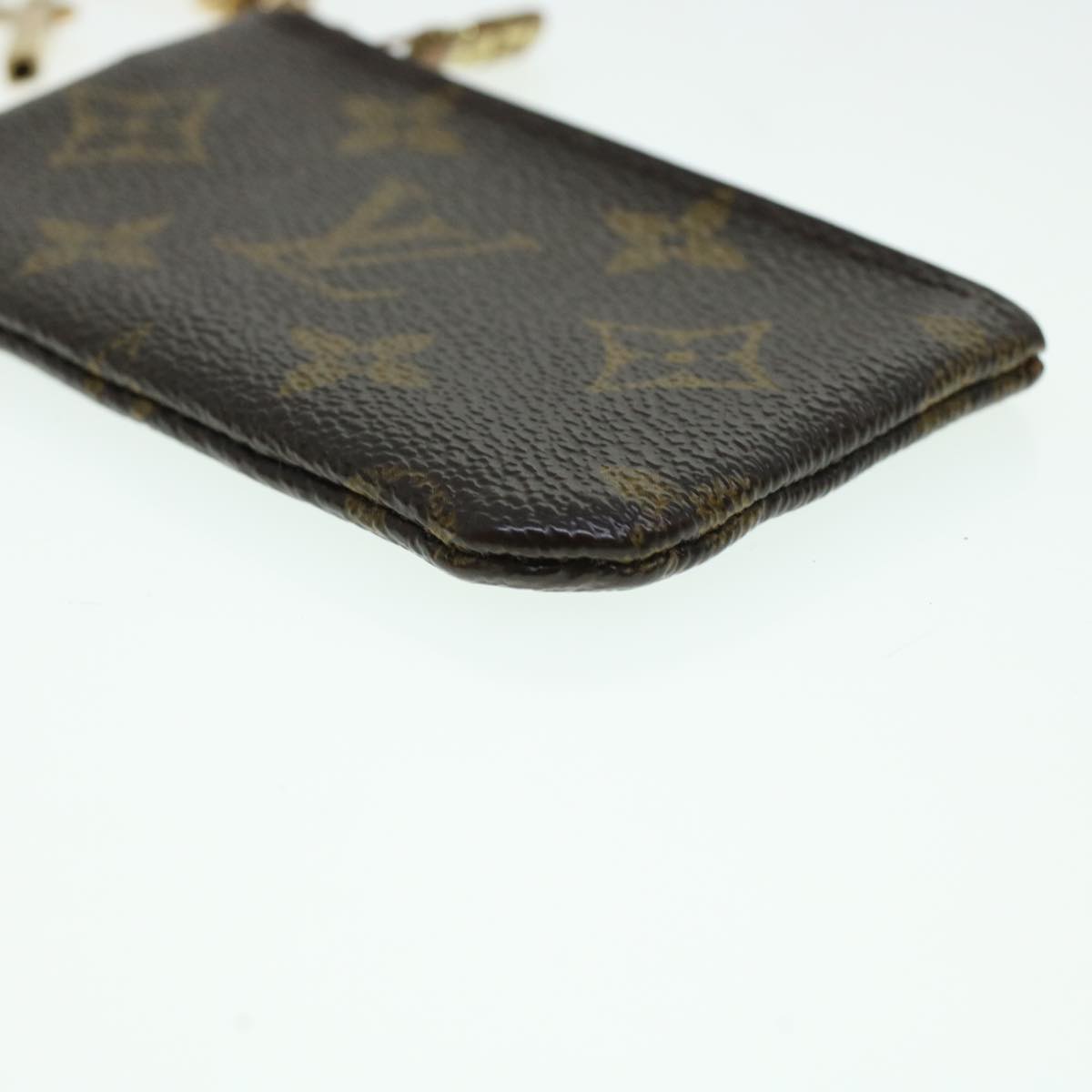 LOUIS VUITTON Monogram Pochette Cles Coin Purse M62650 LV Auth ar9370B