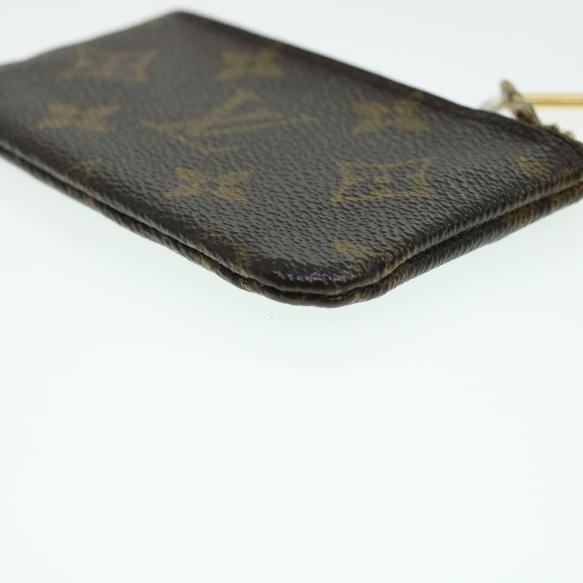 LOUIS VUITTON Monogram Pochette Cles Coin Purse M62650 LV Auth ar9370B