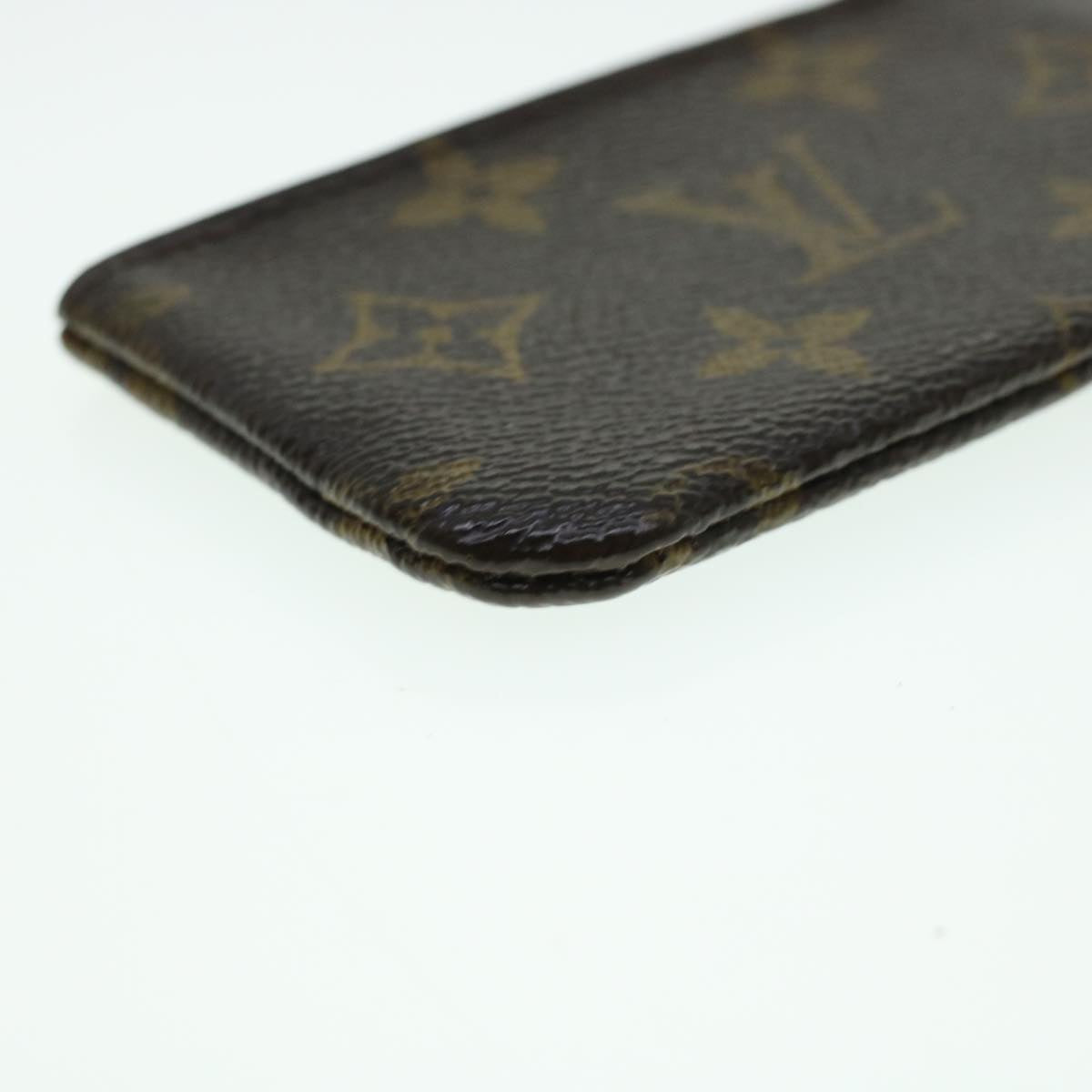 LOUIS VUITTON Monogram Pochette Cles Coin Purse M62650 LV Auth ar9370B